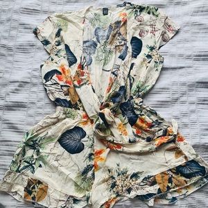 Floral Romper shorts